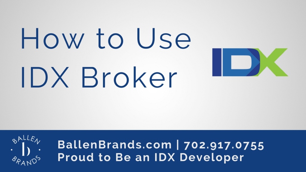 How to use IDX Broker