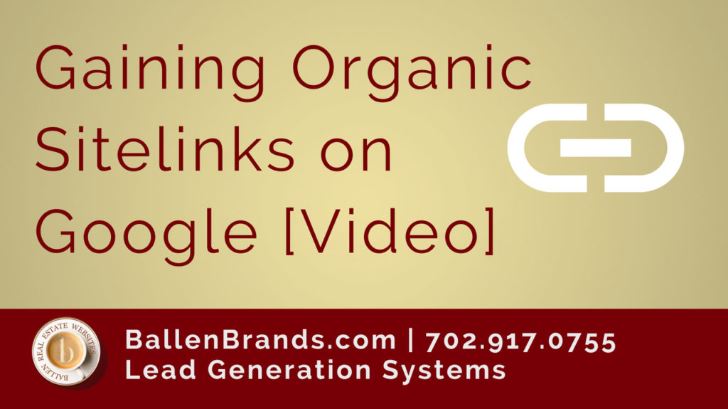 Gaining Organic Sitelinks on Google [Video]