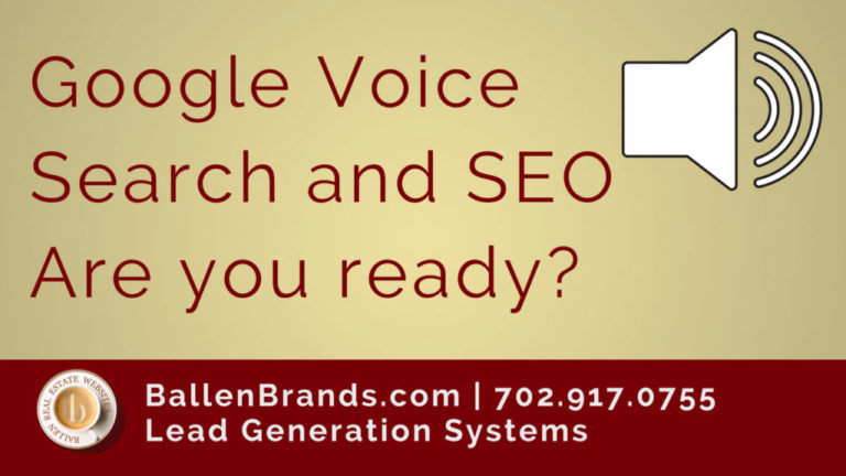 Google Voice Search and SEO. Are you ready?