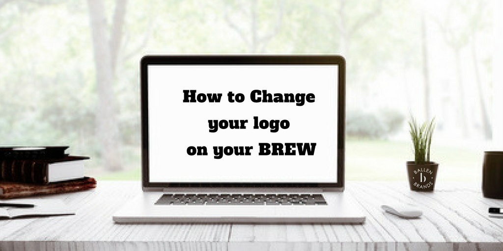 How to Change your BREW Logo