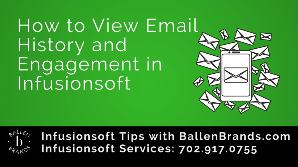 How to View Email History and Engagement in Infusionsoft