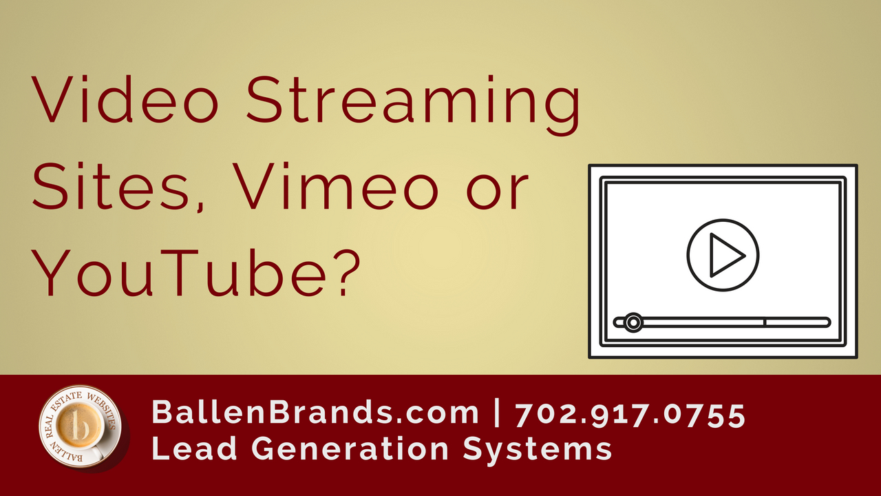 Video Streaming Sites, Vimeo or YouTube?