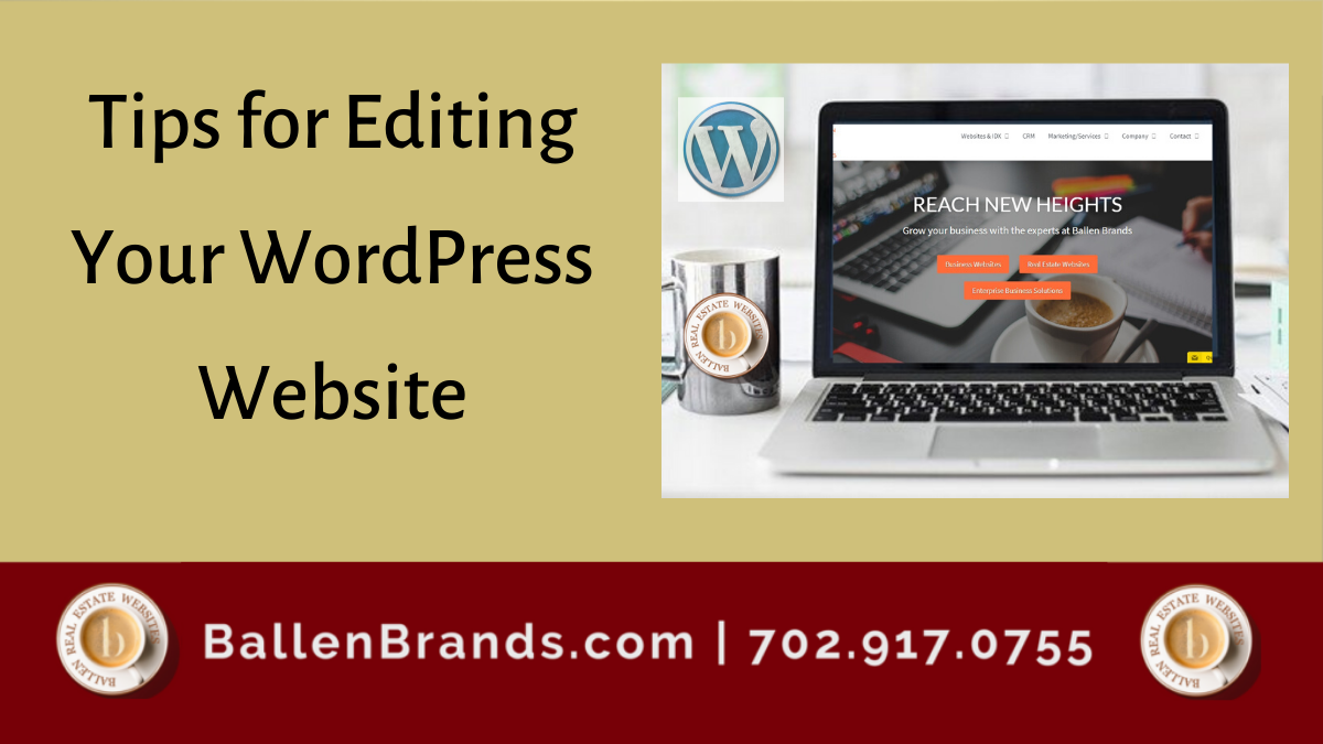 Tips for Editing Your WordPress Website