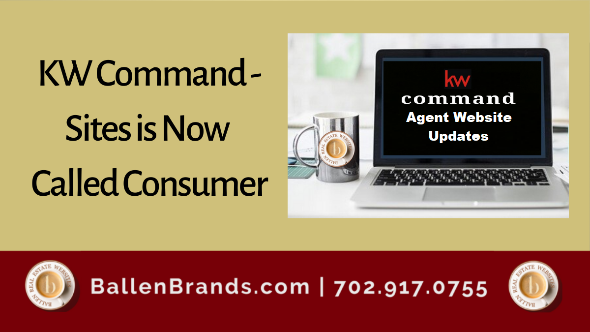 KW Command - Sites is Now Called Consumer