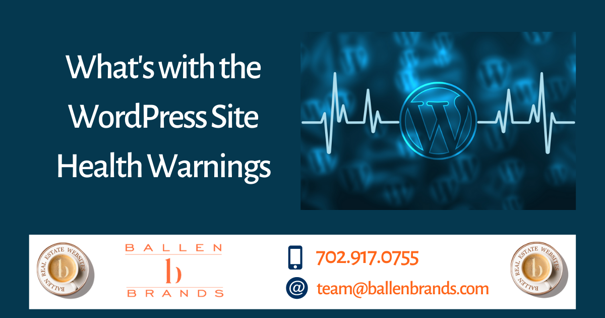 What's with the WordPress Site Health Warnings?