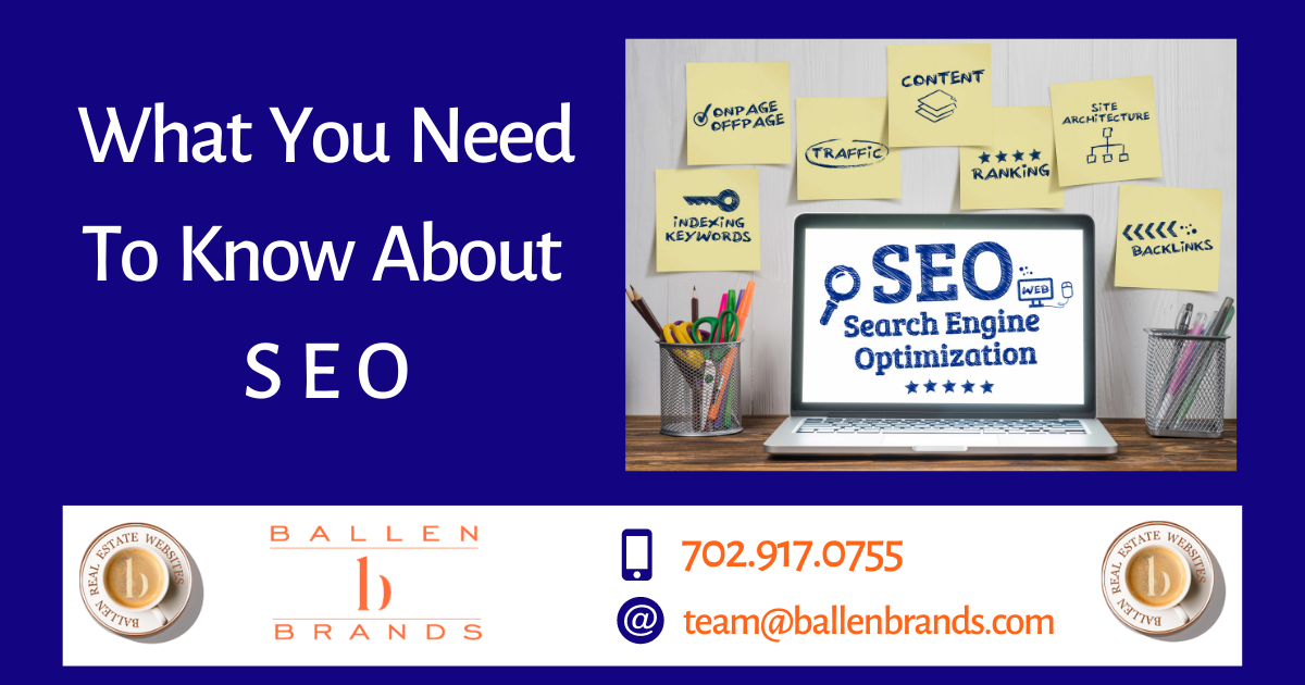 What You Need To Know About SEO