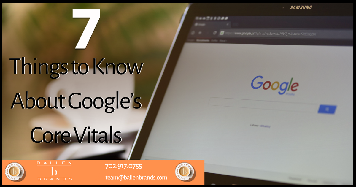 7 Things to Know about Google's Core Vitals