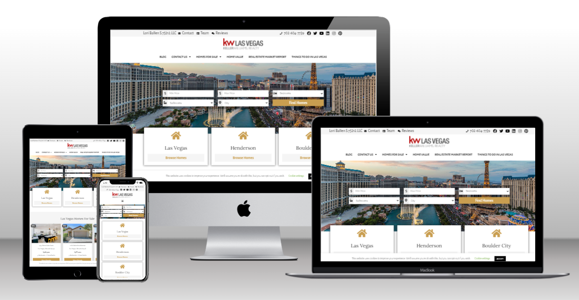 Ballenvegas Real Estate Website 